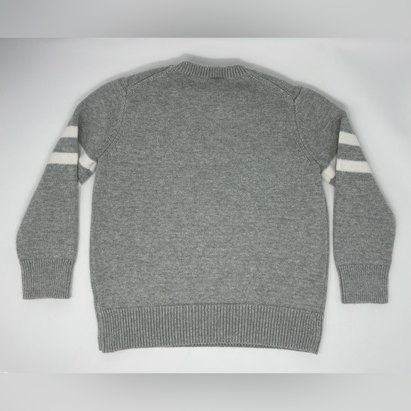 GAP KIDS: Gray, Lightning Bolt (in camo pattern) Sweater, Size XS (4-5 Y) - Picture 2 of 5